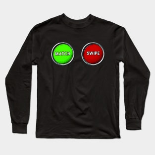 Match or Swipe Long Sleeve T-Shirt